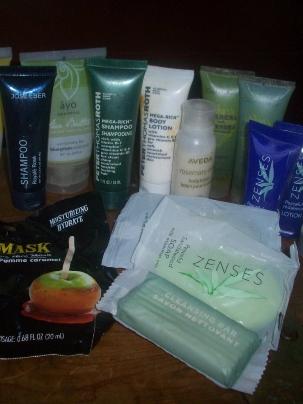 Candy Apple Face Mask Jose Eber Ayo AVEDA Peter Roth Soap Large Travel Size Lot